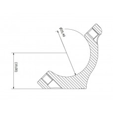 Кольца охотничьи SPUHR D26мм для установки на кронштейн Blaser, H19мм (HB20-19A) модель 00012355 от Spuhr