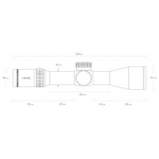 Оптический прицел Hawke Frontier FFP 34  3-18x50 SF IR (FFP Mil Pro Ext.) 18620 модель 00017137 от Hawke