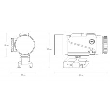 Призматический прицел Hawke Prism Sight 6x36 (5,56 BDC)  12058 модель 00017139 от Hawke