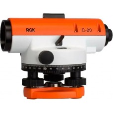 Оптический нивелир RGK C-20 с поверкой модель 4610011870552 от RGK