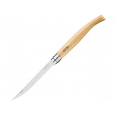 Нож складной Opinel Beech Effile 15 New, филейный, нержавеющая сталь, бук модель 002561 от Opinel