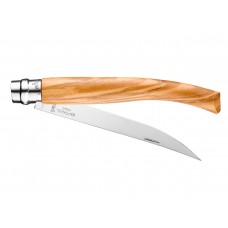 Нож складной Opinel Olive Effile 12 New, филейный, нержавеющая сталь, олива модель 002564 от Opinel