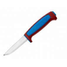 Нож Morakniv Basic 511 (C) Limited Edition 2025, универсальный/строительный, углеродистая сталь, 91мм, красный/синий модель 14501 от Morakniv