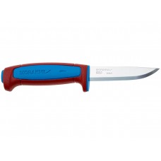 Нож Morakniv Basic 511 (C) Limited Edition 2025, универсальный/строительный, углеродистая сталь, 91мм, красный/синий модель 14501 от Morakniv
