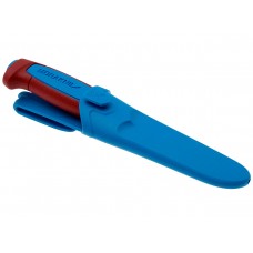 Нож Morakniv Basic 511 (C) Limited Edition 2025, универсальный/строительный, углеродистая сталь, 91мм, красный/синий модель 14501 от Morakniv