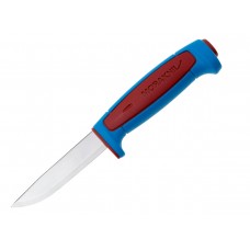 Нож Morakniv Basic 546 (S) Limited Edition 2025, универсальный/строительный, нержавеющая сталь, 91мм, синий/красный модель 14502 от Morakniv
