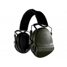 Наушники активные MSA Sordin Supreme T2 Headband Green, SNR 29dB, 2 входа AUX 3,5мм, 1хAA, пена/ткань/зелёные, 309г модель 303006-11P от MSA