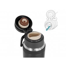 Термос для напитков (термокружка) THERMOS JOY-1000 CHL 1L, нержавеющая сталь, откидной механизм, чёрный Термос для напитков (термокружка) THERMOS JOY-1000 CHL 1L, нержавеющая сталь, откидной механизм, чёрный модель 560315 от Thermos