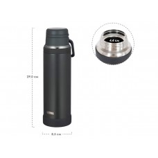 Термос для напитков (термокружка) THERMOS JOY-1000 CHL 1L, нержавеющая сталь, откидной механизм, чёрный Термос для напитков (термокружка) THERMOS JOY-1000 CHL 1L, нержавеющая сталь, откидной механизм, чёрный модель 560315 от Thermos