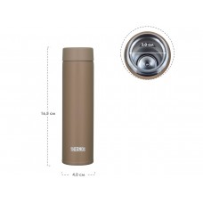 Термос для напитков (термокружка) THERMOS JOJ-181 OBW 0.18L, мини, нержавеющая сталь, винтовая крышка-пробка, капучино Термос для напитков (термокружка) THERMOS JOJ-181 OBW 0.18L, мини, нержавеющая сталь, винтовая крышка-пробка, капучино модель 560360 от Thermos