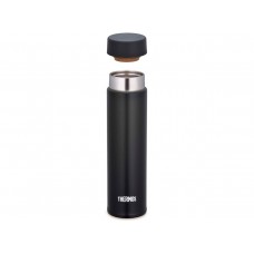 Термос для напитков (термокружка) THERMOS JOJ-180 BK 0.18L, мини, нержавеющая сталь, винтовая крышка-пробка, чёрный модель 561558 от Thermos