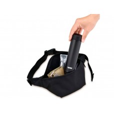 Термос для напитков (термокружка) THERMOS JOJ-180 BK 0.18L, мини, нержавеющая сталь, винтовая крышка-пробка, чёрный модель 561558 от Thermos