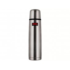 Термос для напитков THERMOS FBB-500 Grey 0.5L, нержавеющая сталь, клапан, крышка-чашка, стальной модель 562401 от Thermos