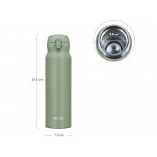 Термос для напитков (термокружка) THERMOS JNL-756 SMKKI 0.75L, нержавеющая сталь, откидной механизм, оливковый модель 562722 от Thermos