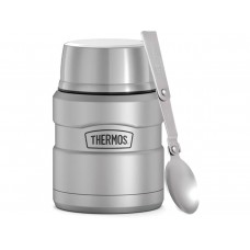 Термос для еды THERMOS KING SK-3000 MMS 0,47L складная ложка, стальной модель 562869 от Thermos