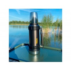 Термос для напитков THERMOS WORK 2520 GM 1.2L, складная ручка,чёрный графит модель 562937 от Thermos