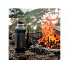 Термос для напитков THERMOS WORK 2520 GM 1.2L, складная ручка,чёрный графит модель 562937 от Thermos