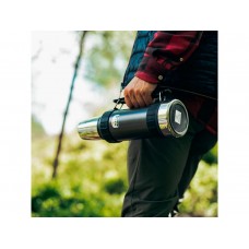 Термос для напитков THERMOS WORK 2520 GM 1.2L, складная ручка,чёрный графит модель 562937 от Thermos