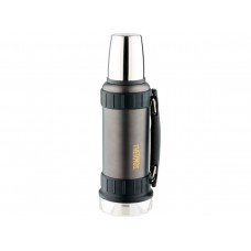 Термос для напитков THERMOS WORK 2520 GM 1.2L, складная ручка,чёрный графит модель 562937 от Thermos