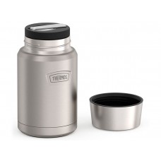 Термос для еды THERMOS ICON IS-301 MS 0,71L, складная ложка из нержавеющей стали, стальной модель 563149 от Thermos