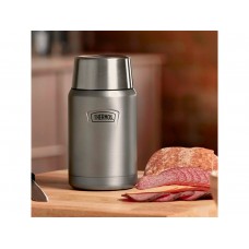 Термос для еды THERMOS ICON IS-301 MS 0,71L, складная ложка из нержавеющей стали, стальной модель 563149 от Thermos