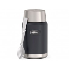 Термос для еды THERMOS IS-301 GT 0,71L, складная ложка, чёрный модель 563156 от Thermos