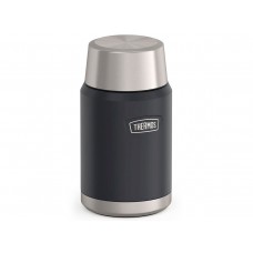 Термос для еды THERMOS IS-301 GT 0,71L, складная ложка, чёрный модель 563156 от Thermos