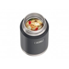 Термос для еды THERMOS IS-301 GT 0,71L, складная ложка, чёрный модель 563156 от Thermos