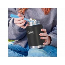Термос для еды THERMOS IS-301 GT 0,71L, складная ложка, чёрный модель 563156 от Thermos