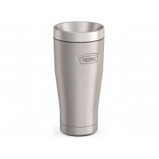Термос для напитков (термокружка) THERMOS ICON IS-1012 MS 0.47L, нерж.сталь, крышка-пробка винтовая, цвет стальной модель 563262 от Thermos