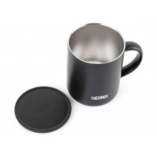 Термос для напитков (термокружка) THERMOS JDG-352C SMB 0.35L, нержавеющая сталь, крышка, чёрный модель 563583 от Thermos