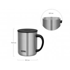 Термос для напитков (термокружка) THERMOS JDG-452C SMT 0.45L, нержавеющая сталь, крышка, стальной модель 563590 от Thermos