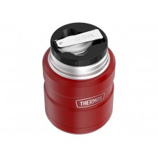 Термос для еды THERMOS KING SK-3021 MRR 0,7L, складная ложка, Rustic Red модель 589880 от Thermos
