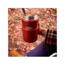 Термос для еды THERMOS KING SK-3021 MRR 0,7L, складная ложка, Rustic Red модель 589880 от Thermos