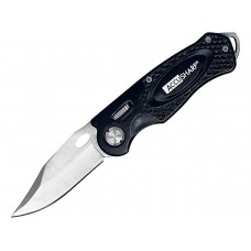 Нож складной AccuSharp Folding Sport Knife, нержавеющая сталь, чёрный