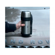 Термос универсальный THERMOS FDH-1405 SBK 1.4L, поильник, дополнительная чашка, складная ручка, съёмный ремень, стальной модель 923639 от Thermos