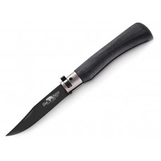 Нож складной Old Bear Total Black XL, сталь 1.4060, PTFE, чёрный ламинат