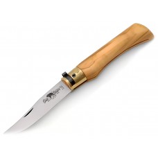 Нож складной Old Bear Classical Olive L, сталь 420, Satin, оливковое дерево