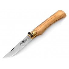 Нож складной Old Bear Classical Olive XL, W1.4060, Satin, оливковое дерево