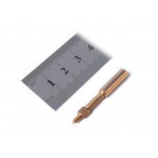 Адаптер-иголка A2S GUN 2 латунь, резьба мама 8/36 для Dewey 22C модель A2S-AL-2 от A2S