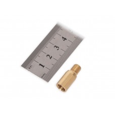Переходник ЧИСТОGUN - латунь, папа/мама, резьба дюйм M7 на 5/16x27 к шомполам РФ и СССР, под ерши/насадки США Переходник ЧИСТОGUN - латунь, папа/мама, резьба дюйм M7 на 5/16x27 к шомполам РФ и СССР, под ерши/насадки США модель CH-AL-11 от ЧИСТОGUN