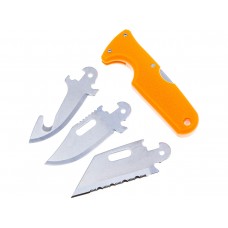 Нож Cold Steel Click N Cut Hunters 3 сменных клинка 420J2 ABS модель CS-40AL от Cold Steel