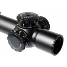 Прицел March-F 1-10x24 Shorty DR-TR1FB FFP+SFP 30мм, с кронштейном модель D10SV24FDIML_P DR-TR1FB от March