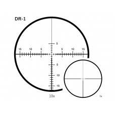 Прицел March-F 1-10x24 Shorty DR-1 FFP+SFP 30мм, с кронштейном модель D10SV24FDIML_P DR-1 от March