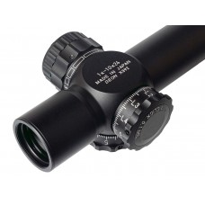 Прицел March-F 1-10x24 Shorty DR-1 FFP+SFP 30мм, с кронштейном модель D10SV24FDIML_P DR-1 от March