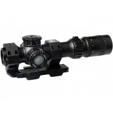 Прицел March-F 1-10x24 Shorty DR-TR1FB FFP+SFP 30мм, с кронштейном модель D10SV24FDIML_P DR-TR1FB от March