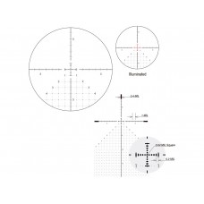 Прицел March-F 3-24x42 FML-T1 FFP, подсветка модель D24V42FIML FML-T1 от March