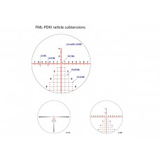 Прицел March-FX 4.5-28x52  FML-PDKI FFP 34мм модель D28HV52WFIMLX FML-PDKI от March