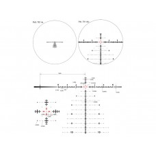 Прицел March Genesis 4-40x52 FML-TR1 FFP на Picatinny 0.1Mil модель D40V52GFIML10 FML-TR1 от March