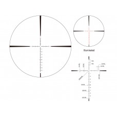 Прицел March-FX 5-40x56 FML-1 FFP, подсветка, 0.1Mil модель D40V56FIML10 FML-1 от March
